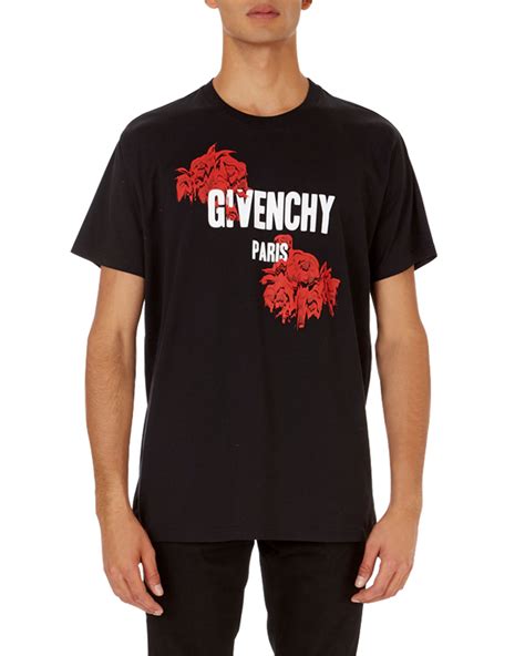 givenchy t shirt reduziert|Givenchy graphic crewneck t shirt.